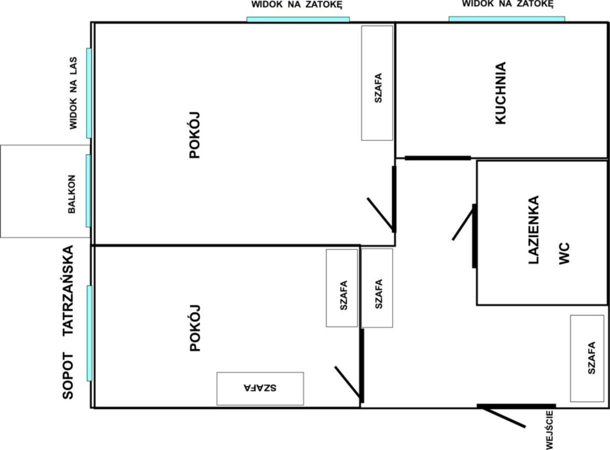 Sopot Apartament Kamienny Potok Exteriör bild